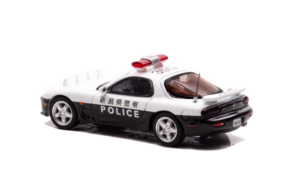 RAI'S 1/64 マツダ RX-7 新潟県警察交通機動隊　埼玉県警察高速隊 マツダ RAI'S 1/64 RX-7 (FD3S) 新潟県警察交通機動隊車両 (355