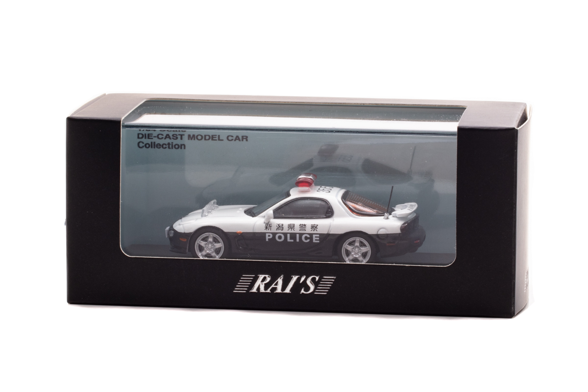 RAI'S 1/64 マツダ RX-7 (FD3S) 新潟県警察交通機動隊車両 (355)埼玉県 