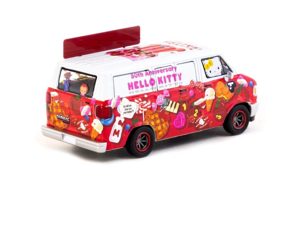 ignition model ターマックワークス 1/64 Dodge Van Hello Kitty