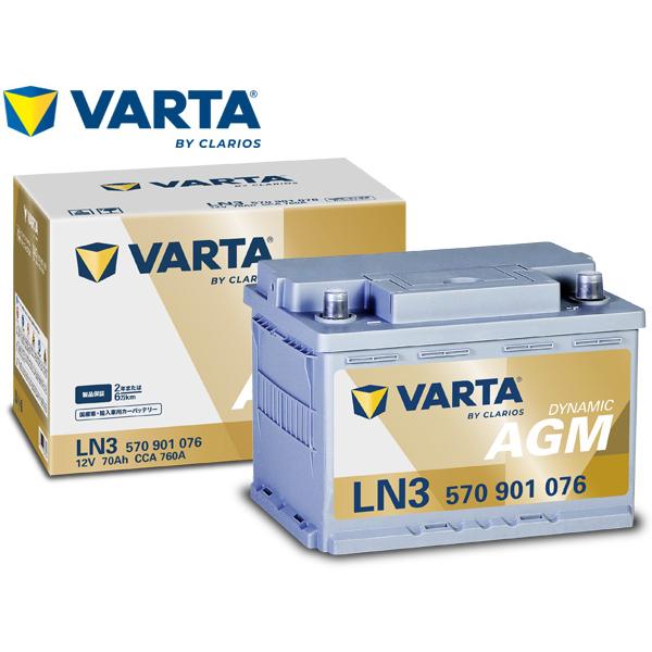 VARTA バルタ DYNAMIC SLI プレミアム バッテリー 75B24L ブルー