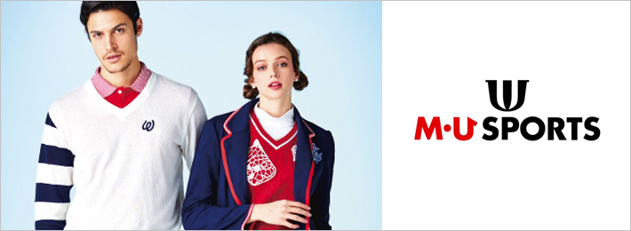 M・U SPORTS メール便・ゆうパケット MUスポーツ M.U ゴルフ