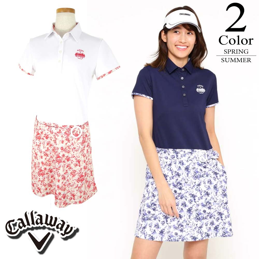 Callaway キャロウェイ ゴルフウェア 半袖ワンピース （M/L寸