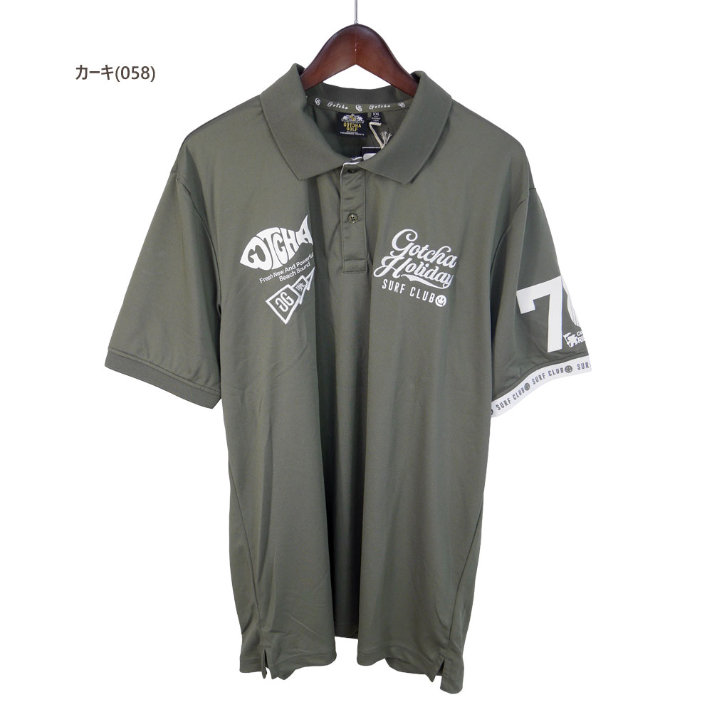 GOTCHA GOLF P6倍 ガッチャゴルフ ゴルフウェア ドライUVカット