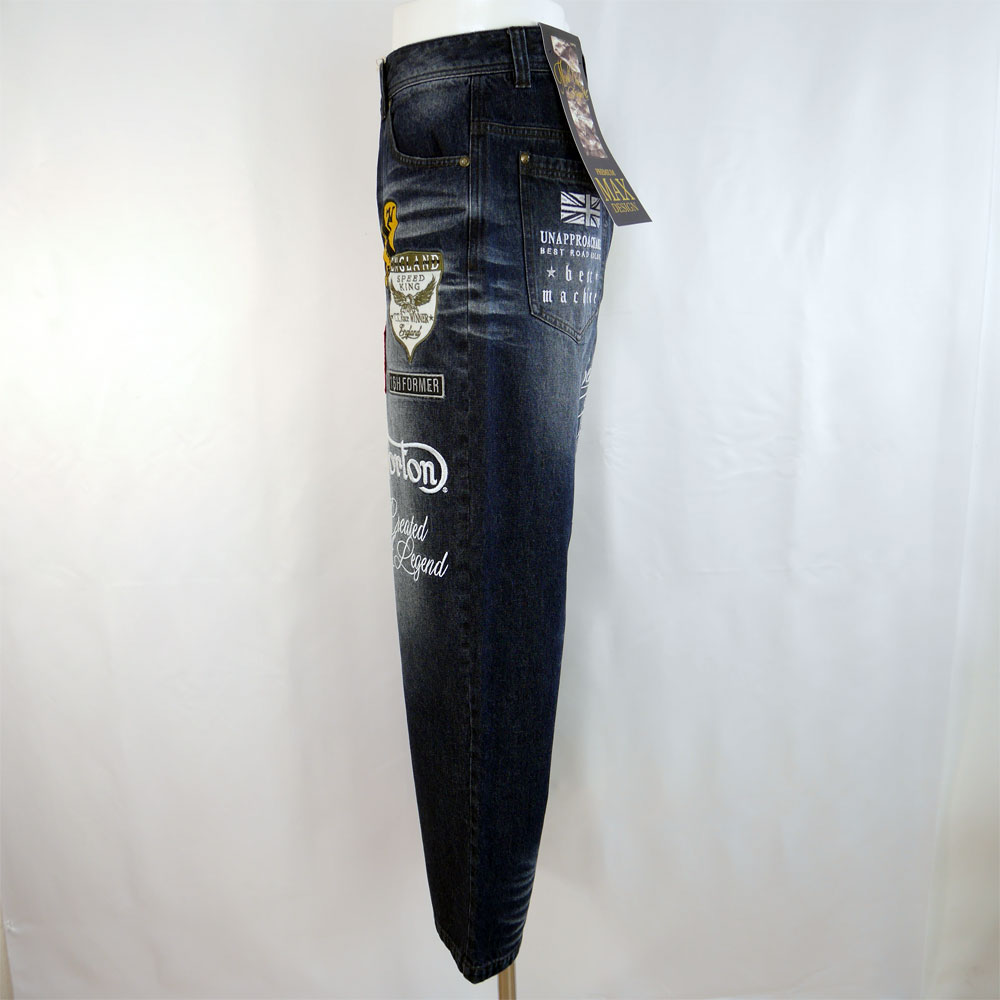 P6倍 ノートン ミリタリーワッペンMAXデニムパンツ 262n1804（L/XL/XXL