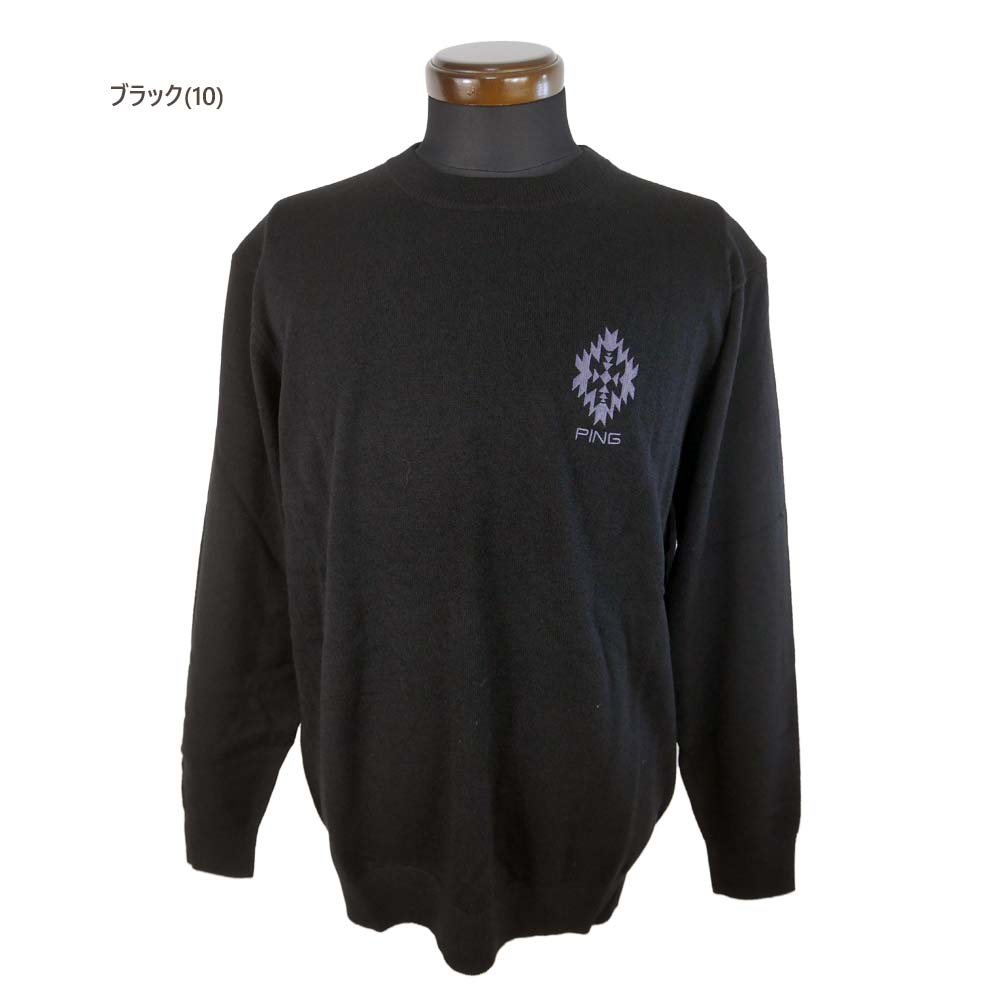 PING（ピン） メール便・ゆうパケット ピンゴルフ ゴルフ クルーネック