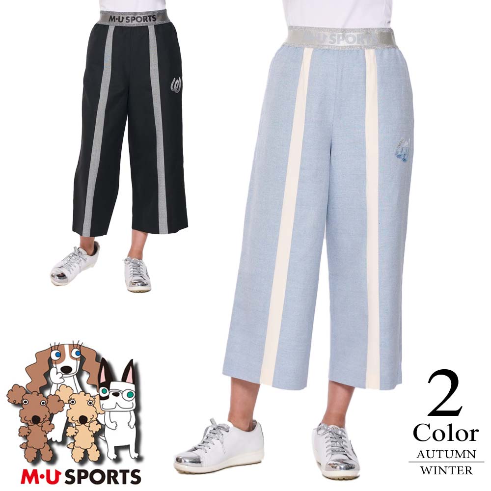 M・U SPORTS MUスポーツ M.U SPORTS ゴルフウェア プルオンパンツ（40