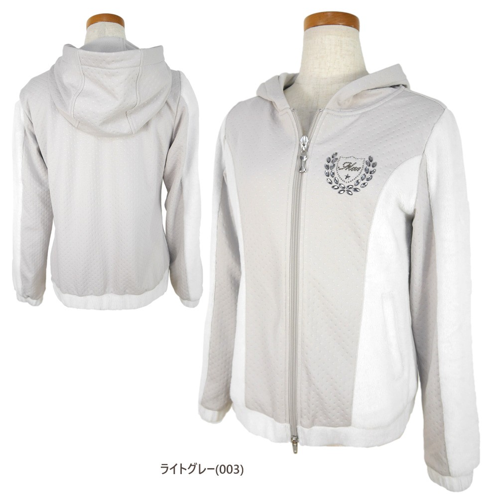 M・U SPORTS MUスポーツ ゴルフウェア パーカーブルゾン （M/L