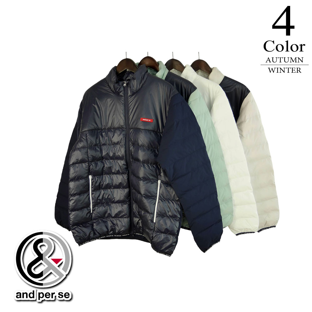 新品☆ アンパスィ and per se エナジーコクーン 中綿ブルゾン　ゴルフ 楽天市場】【40%OFF！セール】アンパスィ/and per se(秋冬モデル