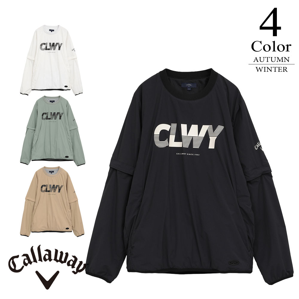 Callaway キャロウェイ ゴルフウェア プルオーバー LL Callaway（キャロウェイ） セール ゴルフウェア ストレッチミニリップ