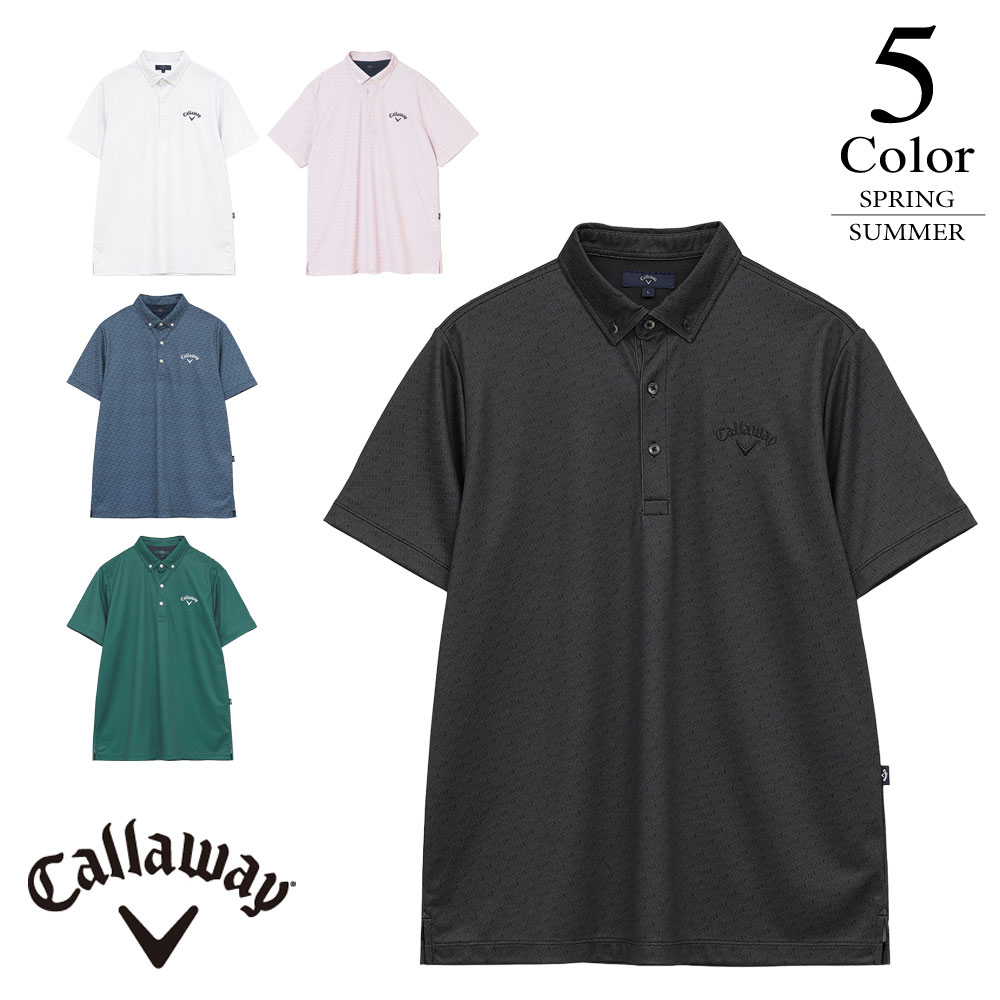 Callaway ゴルフシャツ ボタンダウン 新品 Callaway（キャロウェイ） セール/30％OFF ゴルフウェア -3℃裏クール総