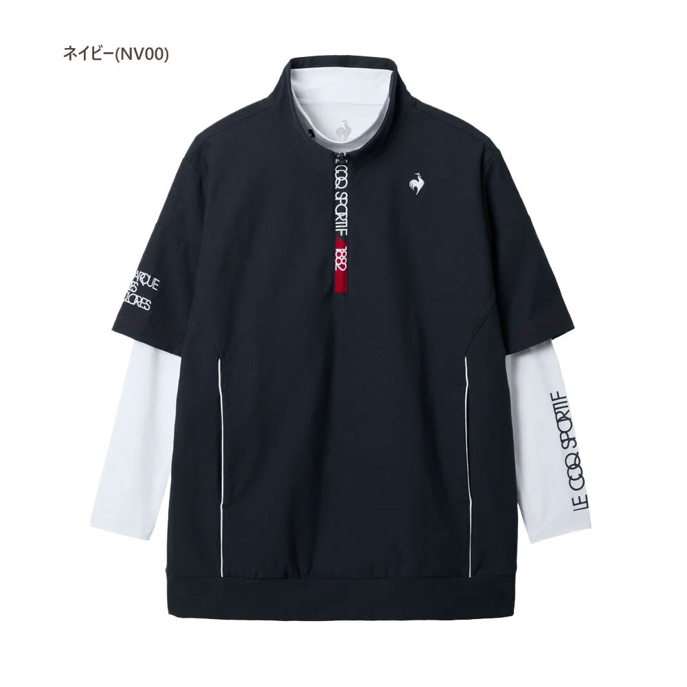 半額以下！！！　　BBCO ゴルフ　　　　　　半袖ジップブラック/ホワイト 半額以下！！！ BBCO ゴルフ 半袖ジップブラック/ホワイト 半額以下