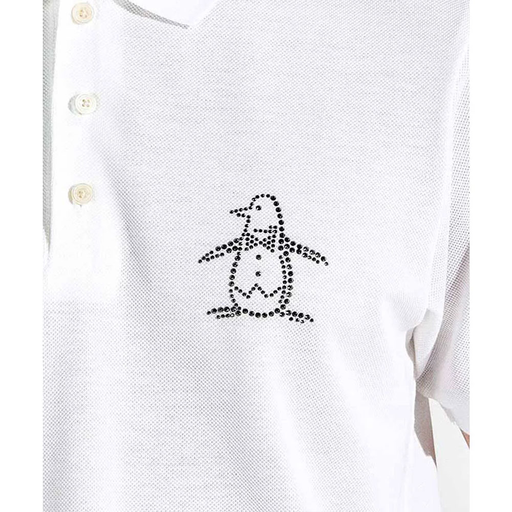 【2023年モデル】マンシングウェア ペンギン総柄 半袖ポロシャツ ゴルフウェア Munsingwear（マンシングウェア） セール/40％OFF ゴルフウェア