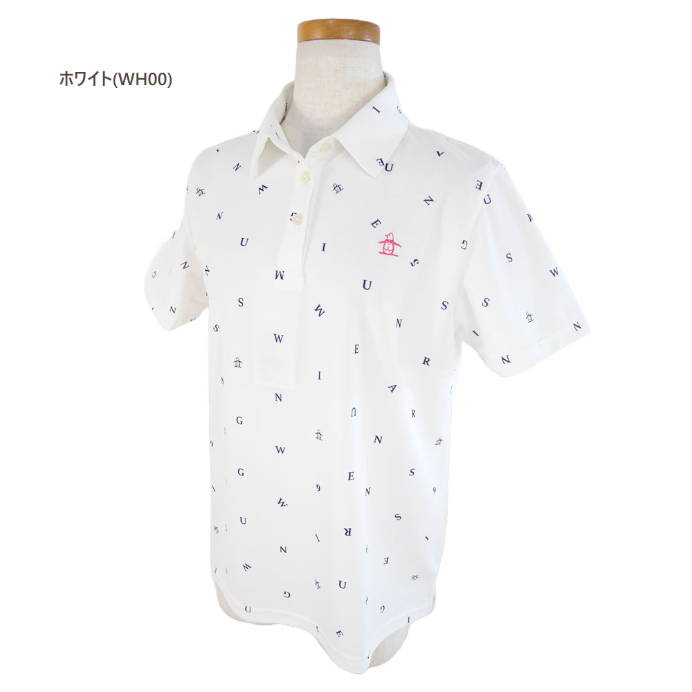 【新品】マンシングウェア ポロシャツ 半袖 ゴルフウエア トップス Munsingwear マンシングウェア MEWXJA09P レディース 半袖シャツ