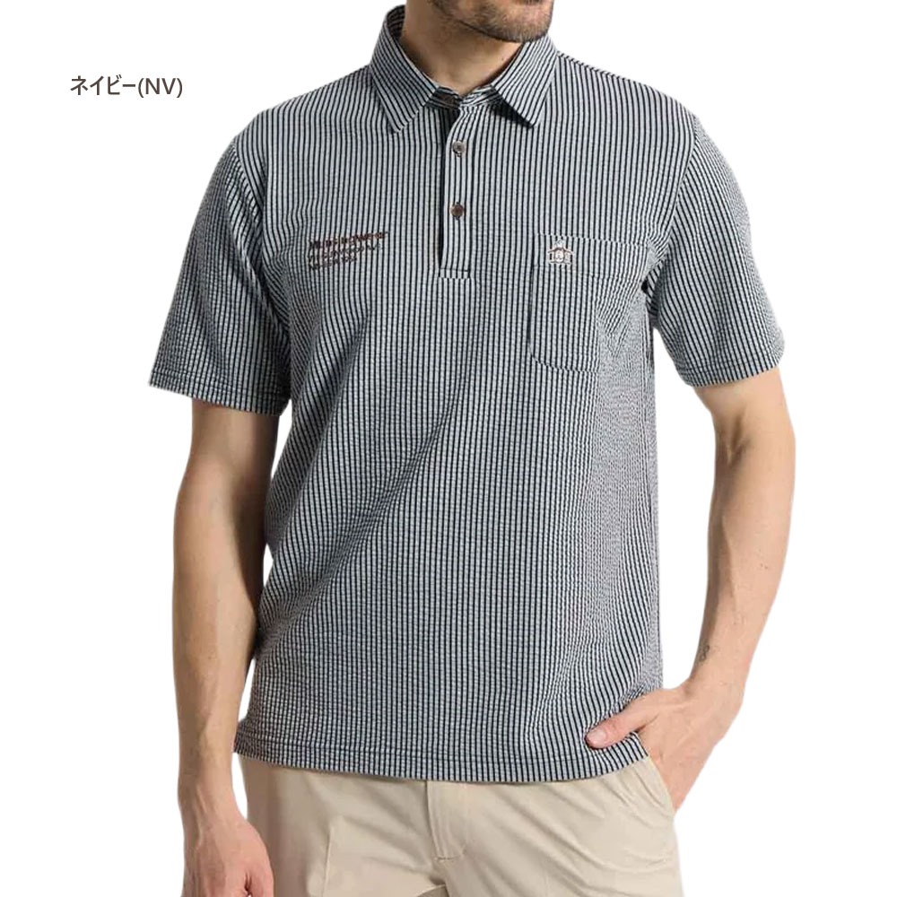 ストライプシャツ メンズ 半袖（Munsingwear／ゴルフ用品） | スポーツ