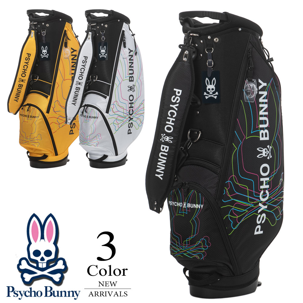 Psycho Bunny（サイコバニー） P10倍 ゴルフ スタンド キャディバッグ
