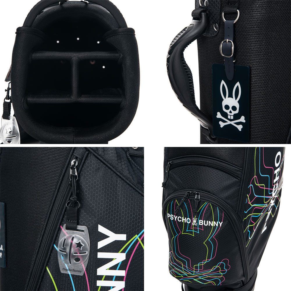 Psycho Bunny（サイコバニー） P10倍 ゴルフ スタンド キャディバッグ