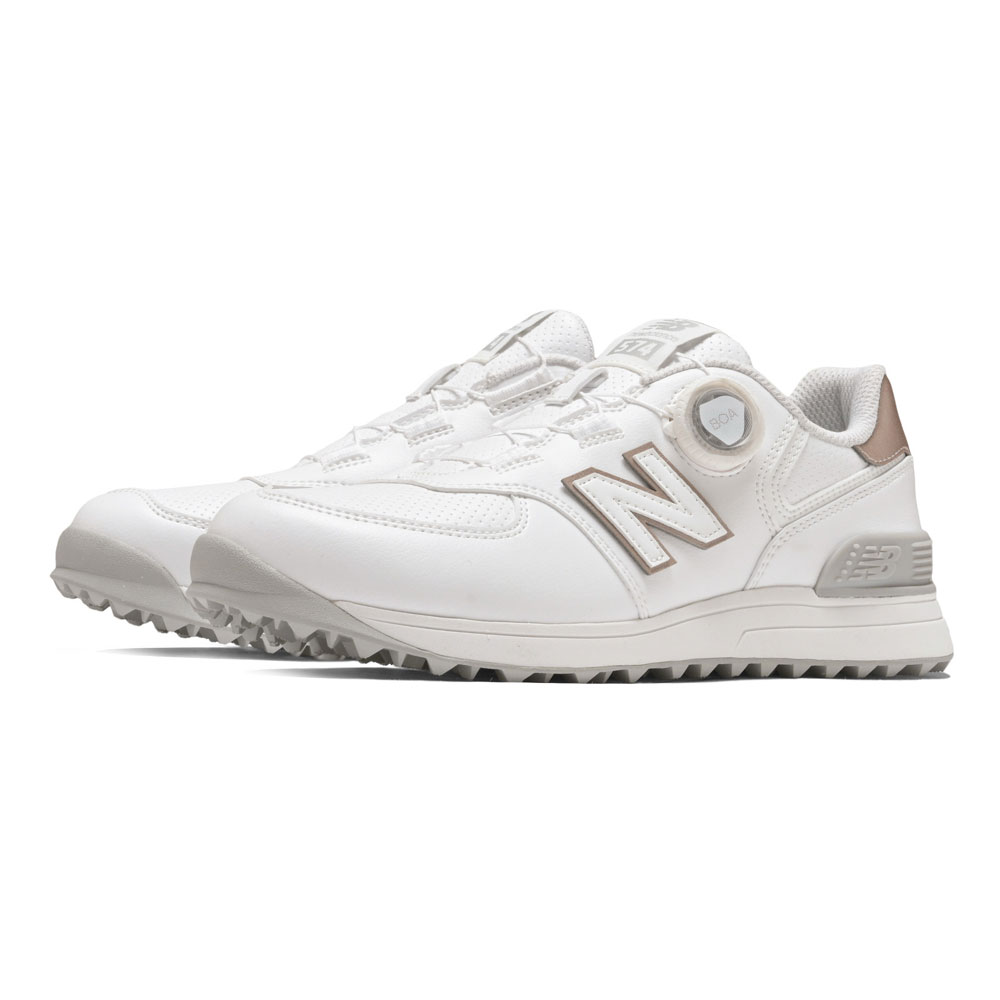 New Balance P5倍 ニューバランス ゴルフ シューズ ゴールド(A4