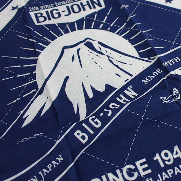 Big John（ビッグジョン） ファッション 小物 INDIGO BANDANA