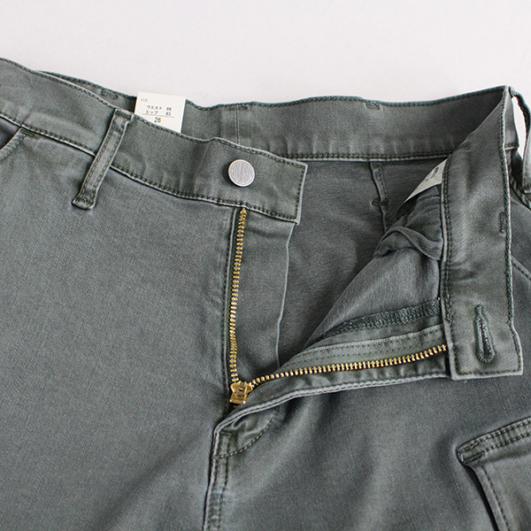 Big John（ビッグジョン） メンズ アメカジ ワイド カーゴパンツ 12oz