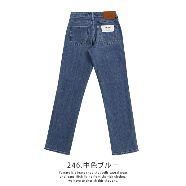 SOMETHING（サムシング） レディース ELSA STANDARD ストレートデニム