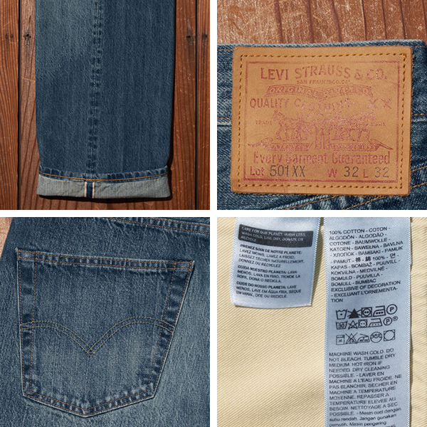 ★米国製！Levi's 501 状態良好！USA ヴィンテージ ストレートデニム Levi's VINTAGE CLOTHING Levi's リーバイス メンズ