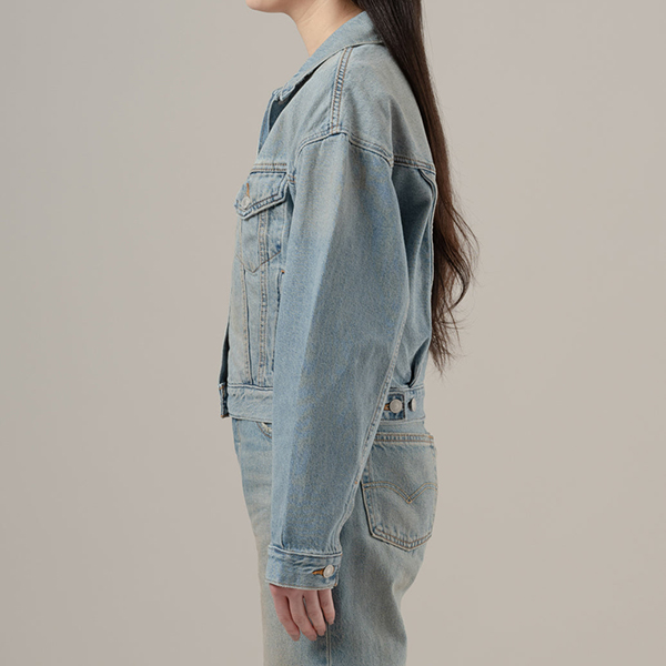 Levi's（リーバイス） レディース トラッカージャケット SHRUNKEN 90'S