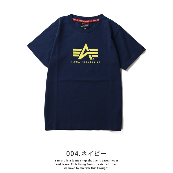 送料込★ALPHA INDUSTRIES★半袖Tシャツ Basic T Rainbow ALPHA INDUSTRIES Basic T Rainbow Reflective | Black - Code