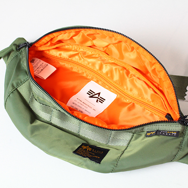 Alpha Industries アルファインダストリーズ ウエストバッグ