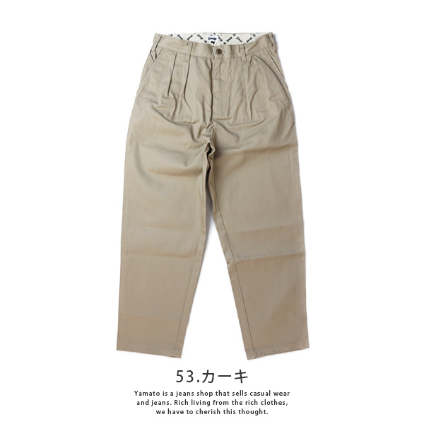 Schott パンツ ショット パンツ ボトムス タックパンツ TC DOUBLE