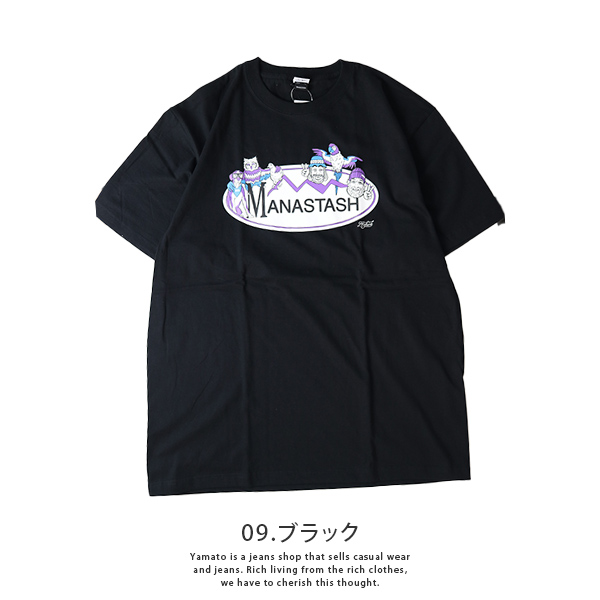 MANASTASH マナスタッシュ Tシャツ 半袖 メンズ BEN LAMB