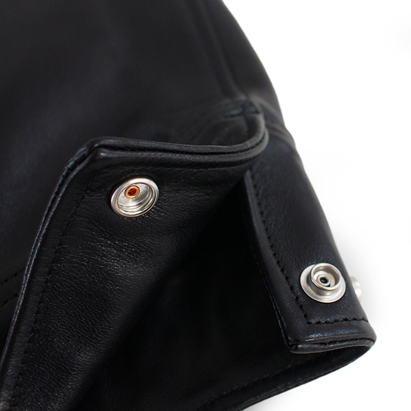 Schott ショット メンズ レザージャケット LEATHER TRACKER JACKET トラッカージャケット ファスナー 胸ポケット 肉厚レザー 7825950014の画像