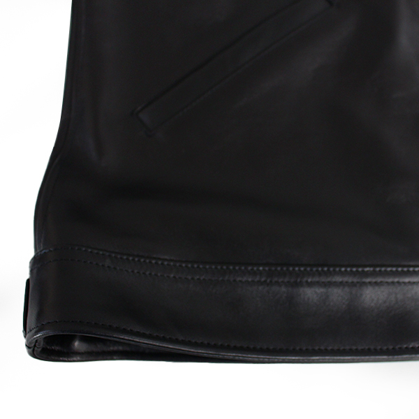 Schott ショット メンズ レザージャケット LEATHER TRACKER JACKET トラッカージャケット ファスナー 胸ポケット 肉厚レザー 7825950014の画像
