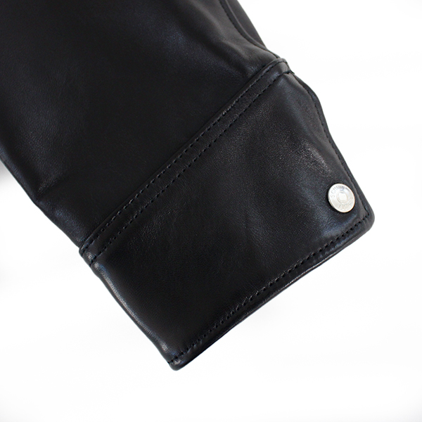 Schott 裏地チェックネル レザー カーコート 40 ジャケット チェック柄裏地☆】Schott(ショット)のシングルレザージャケット