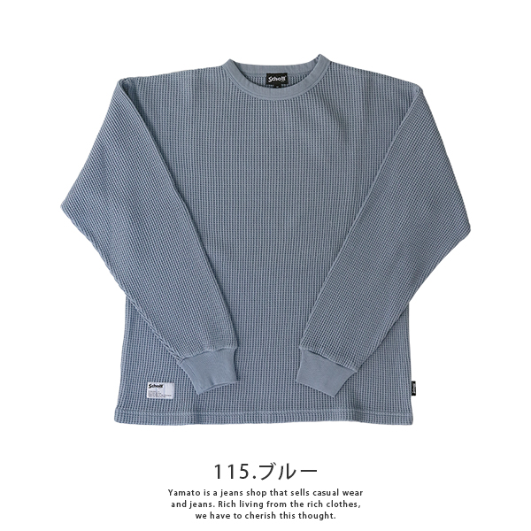 Schott N.Y.C（ショット） Schott メンズ 長袖 サーマル ロンT THERMAL