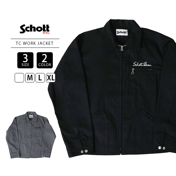 Schott N.Y.C（ショット） Schott メンズ TC WORK JACKET ワーク