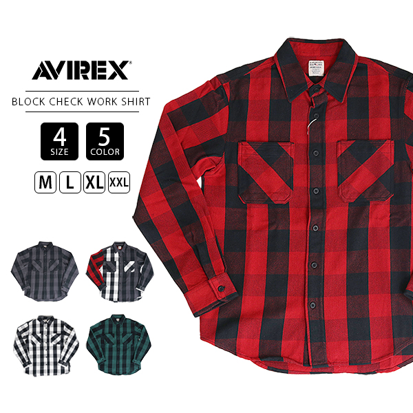 AVIREX（アヴィレックス） アビレックス メンズ トップス 長袖 シャツ