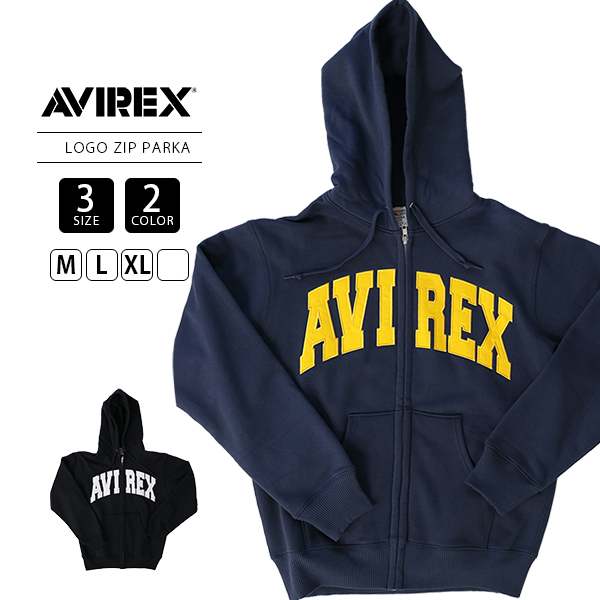 AVIREX スウェットパーカー アヴィレックス デイリーシリーズ