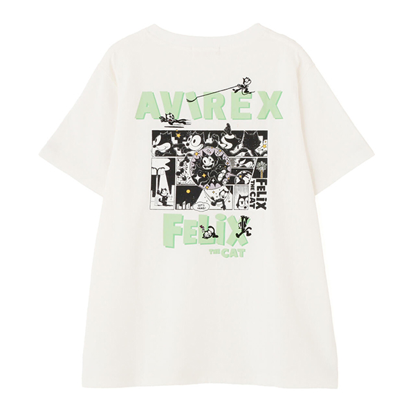 AVIREX アビレックス レディース トップス Tシャツ 半袖 FELIX