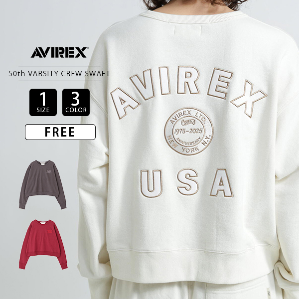 AVIREX（アヴィレックス） アビレックス レディース 50th Anniversary