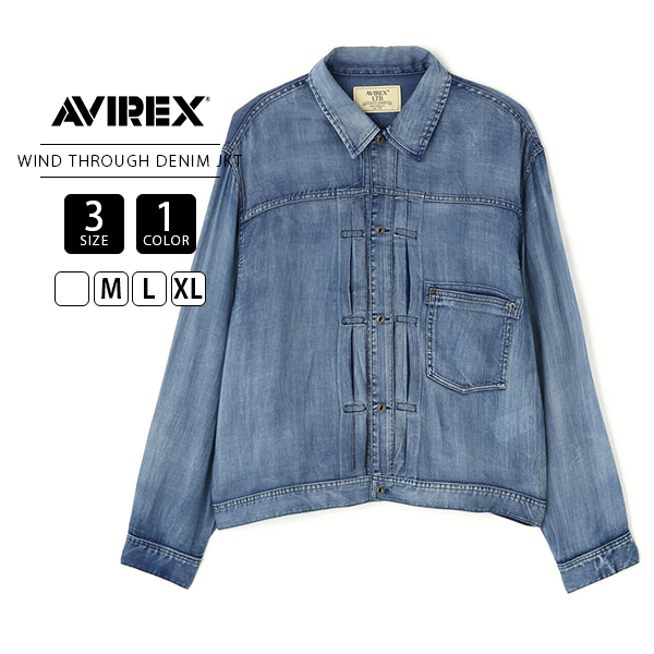 AVIREX（アヴィレックス） アビレックス メンズ 長袖 シャツ シアー