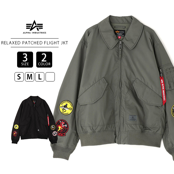 【希少Lサイズ】ALPHA CWU-36P フライトジャケット カーキ 067-7976152018.jpg