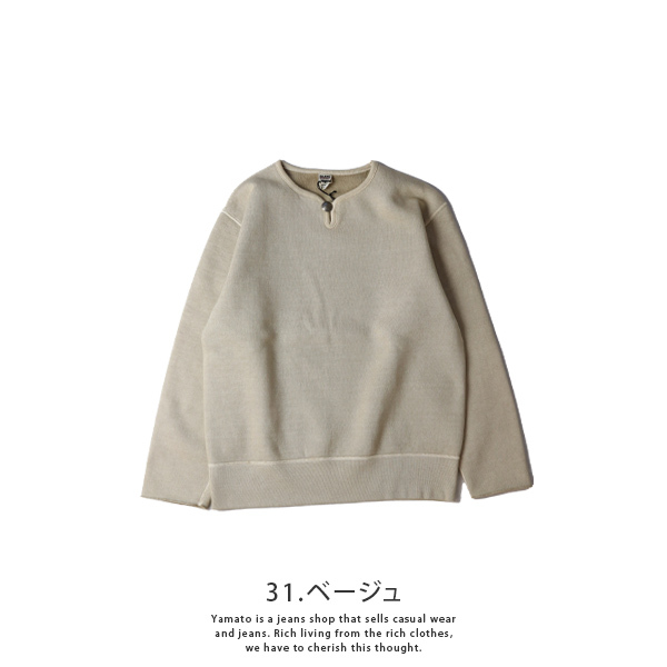 バーンズ スウェット BARNS OUTFITTERS スウェット ピグメント コンチョボタン COZUN BW CONCHO SWEAT バーンズアウトフィッターズ BR-21438