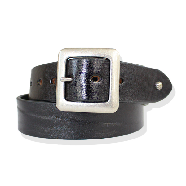 【美品‼️】BARNS 栃木レザースタッズベルト BARNS OUTFITTERS バーンズ メンズ ベルト Garrison Buckle
