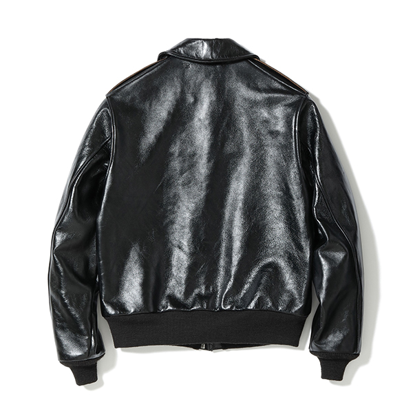 BUZZ RICKSONS バズリクソンズ コラボ A-2 レザージャケット 黒 BUZZ RICKSON'S RICKSONS バズリクソンズ アウター レザージャケット