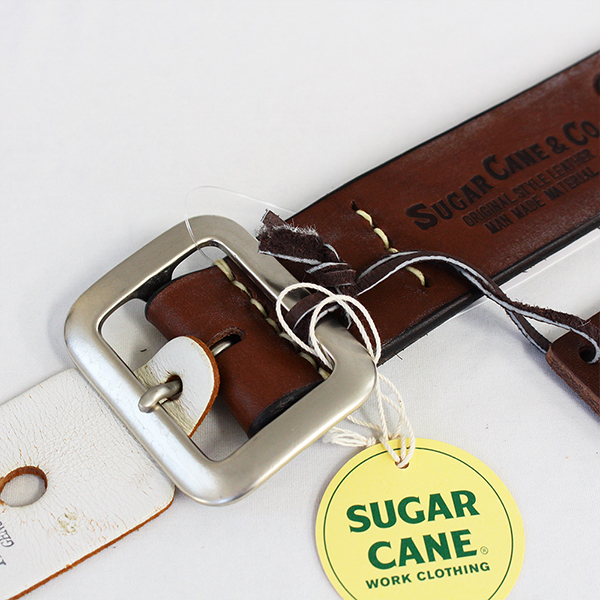 SUGAR CANE シュガーケーン スタッズベルト 2連 STUDS BELT ブラック