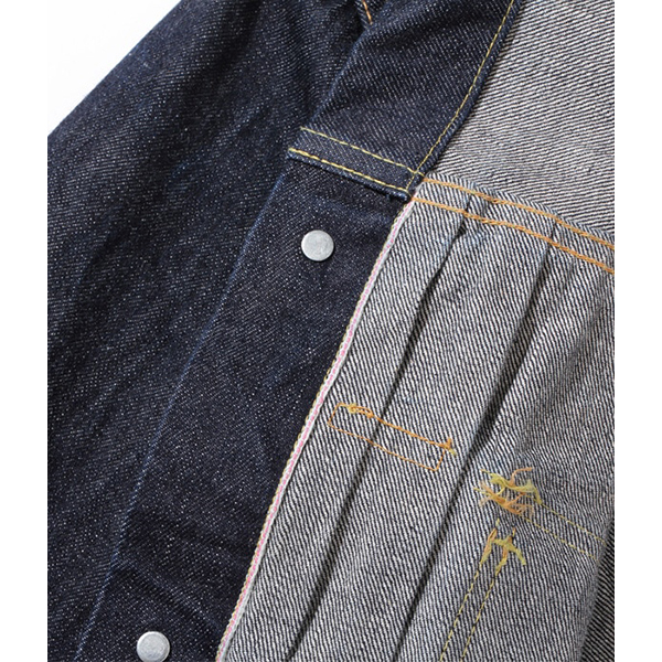 SUGAR CANE シュガーケーン　101J型　レザー　トラッカージャケット DENIM JACKET - SUGAR CANE - シュガーケーン