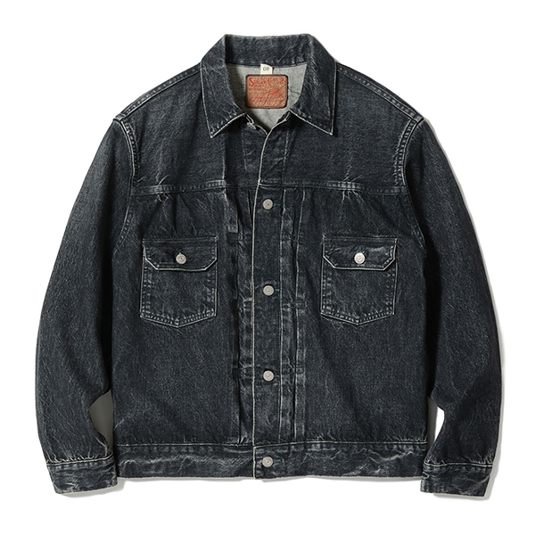 SUGAR CANE シュガーケーン メンズ デニムジャケット 14.25oz. BLACK