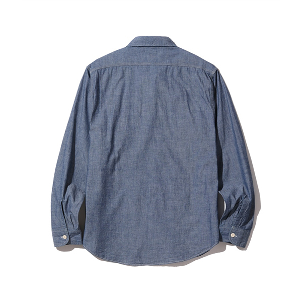 SUGAR CANE シュガーケーン BLUE CHAMBRAY WORK SHIRT シャンブレー