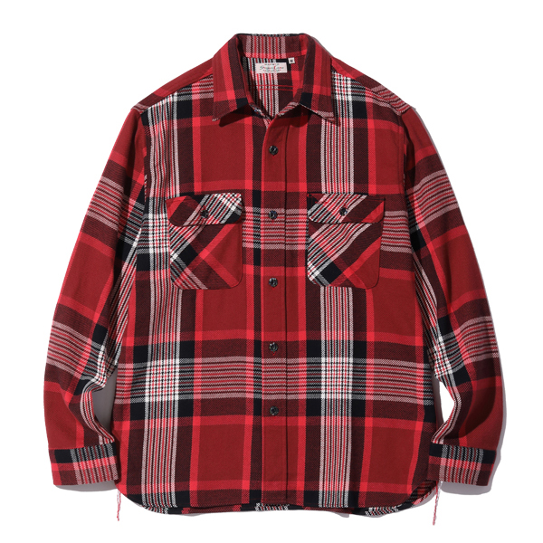 SUGAR CANE シュガーケーン チェックシャツ FICTION ROMANCE TWILL