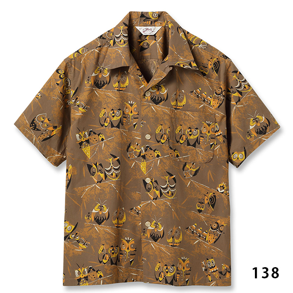 激レア　SWASH LONDON 絵画　シャツ　半袖 江戸製蜘蛛ちゃん半袖シャツ 喜人 KJ-12407 和柄 和風 日本製